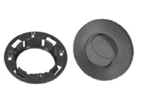 06-2000-1 Coyote 2" MIRAGE SNAP-IN LOUVER WITH 2" HOSE ADAPTER