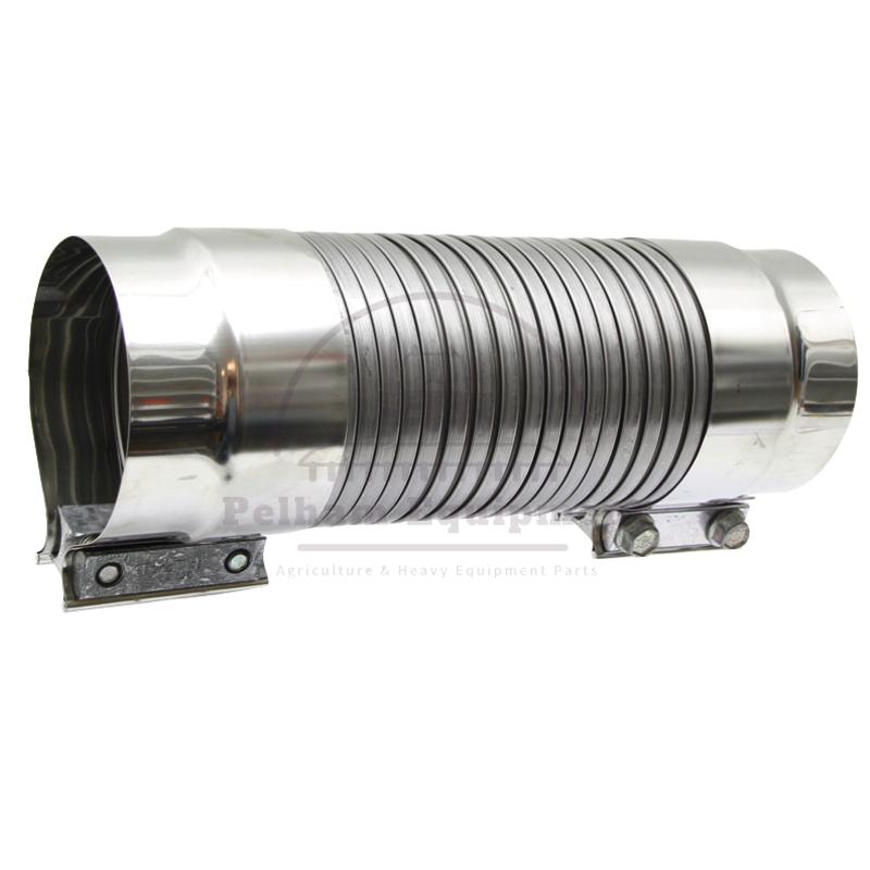 Flexible Pipe & Silencer for Case IH MX Magnum 210-285, Clamp Incl.
