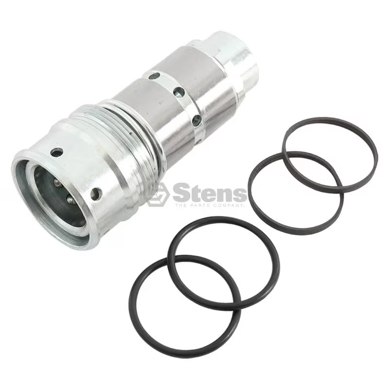 Coupler Female Leverless Remote 1/2" OD 3/4" UNF Ball Style For Ford/New Holland