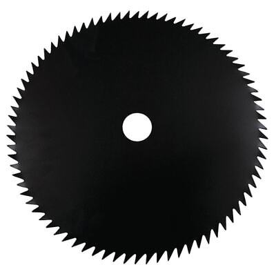 9" Steel Brushcutter Blade 80 Teeth for Clearing - 1" Bore Size