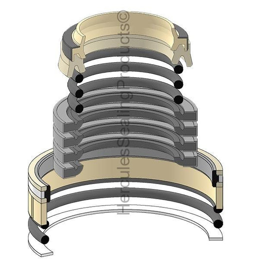 Bucket Cylinder Seal Kit for Komatsu PC45MR-5 Excavator 45x70mm