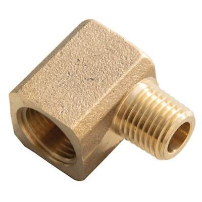 1/4" MNPT x 3/8" FNPT 90 Degree Elbow Fitting 4000 PSI Max 10.5 GPM