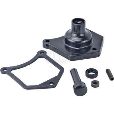 Denso Solenoid Cover for Starters - Black Metal, 3 Holes, Push Button Kit