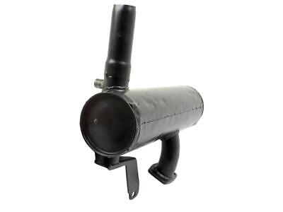 Muffler for Ford New Holland 5640 6640 7740 - 2 3/8" Fitting, Black Finish