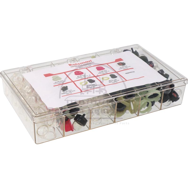 Primer Assortment Box for Carburettors - 200 Pieces, Various Part Numbers