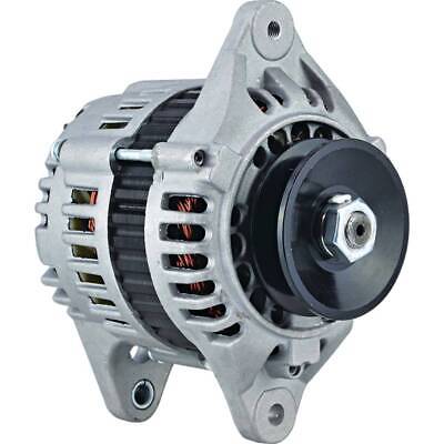 12V 45A Alternator for Hitachi, Hyster, Isuzu - New, Solid Pulley