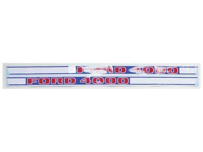 Decal for Ford New Holland 4000 Diesel Tractor - Replacement Part
