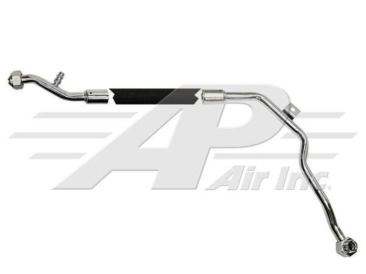 183030A4 A/C Suction Hose Fits Case Maxxum MX150, MX170 Tractors