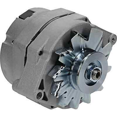New 10SI 12V 63A Alternator for Delco - Clockwise Rotation, Solid Pulley