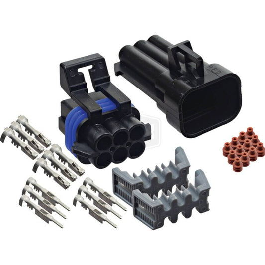 Metri-Pack 150 Kit 6 Wires 18-16 Gauge Male/Female Weather Sealed