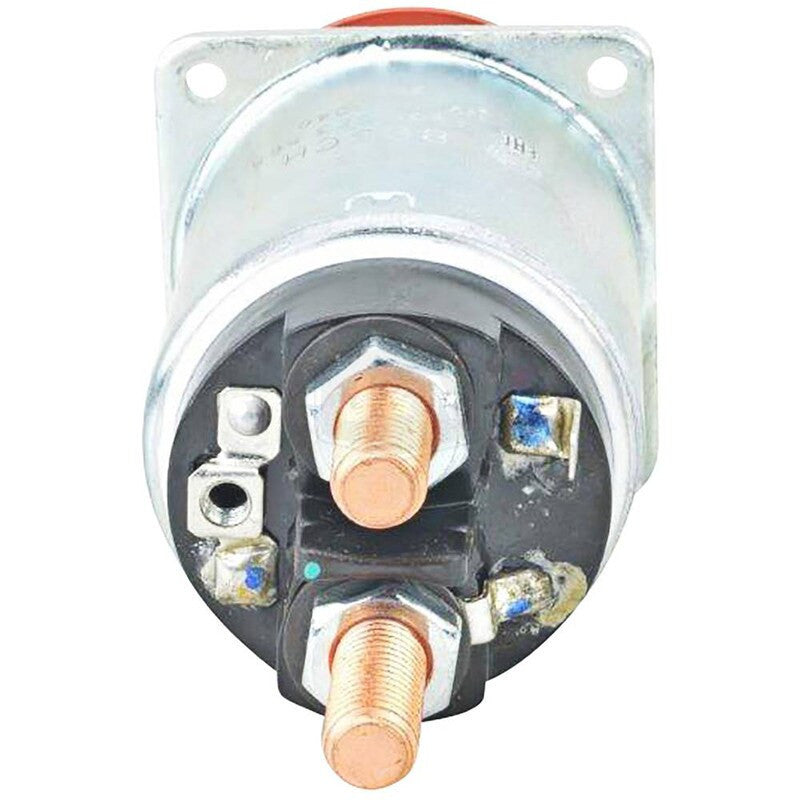 24V Solenoid Switch with 4 Terminals, M12 x 1.75, New, Includes Plunger