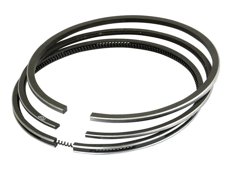 Piston Ring Set - 3 Rings - Plain Top - Case IH / International Harvester