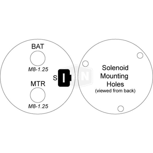 12V Solenoid for Arrowhead 10-DE270, 245-12089, 245-12219, J&N 245-12089