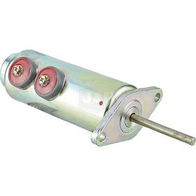 Fuel Solenoid 110-6466 6T4121 12V 2 Terminal for Caterpillar Equipment