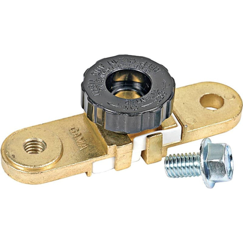 Battery Side Post Terminal & Quick Disconnect, 200 Amps, Clamp Connection