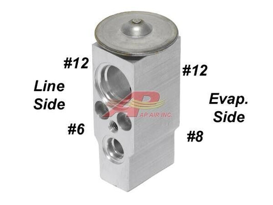 A/C Expansion Valve Fits 2002-2006 Chrysler Sebring & 2003-2005 Dodge Stratus