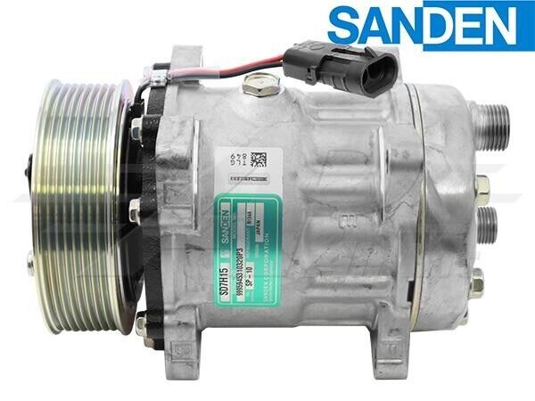 84058795 New OEM Sanden Compressor Fits Case New Holland Telehandlers, Combines