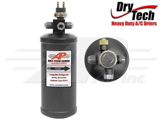 72161835V Heavy Duty Receiver Drier With Pressures Switch - 1 Year Warranty