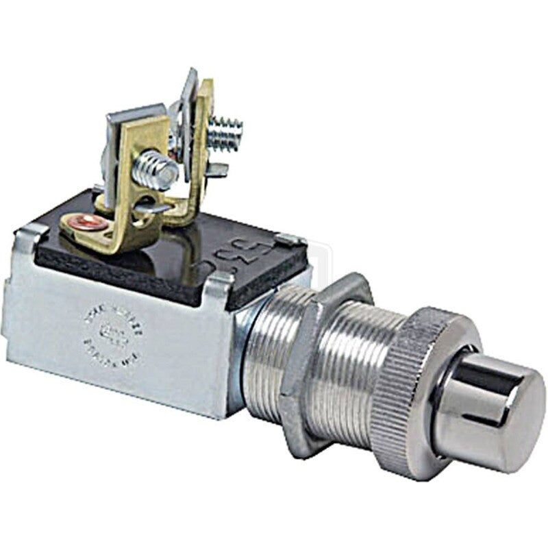 Push Button Switch SW MOM NO #3 35A 6-36V SPST Momentary 2 Terminals