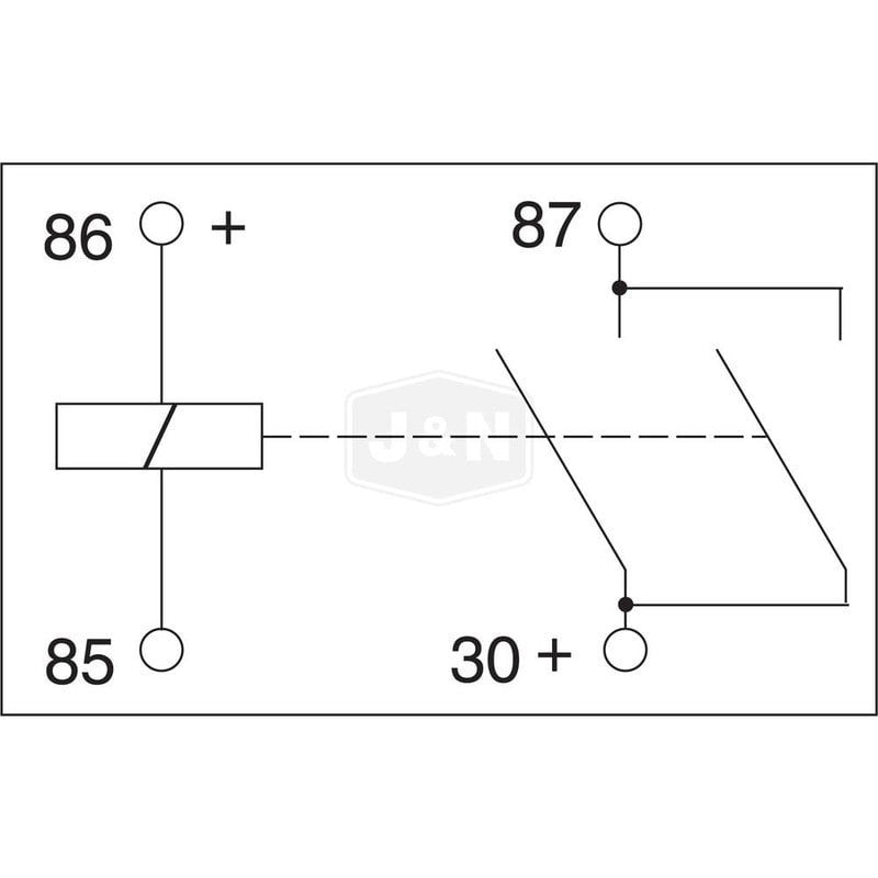 New Relay SPST 12V 50A 4 Terminals for BMW Arrowhead J&N Electrical