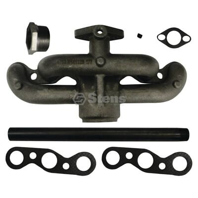 Manifold for CaseIH Cub 154 184 185 - Includes Gaskets & Muffler Pipe