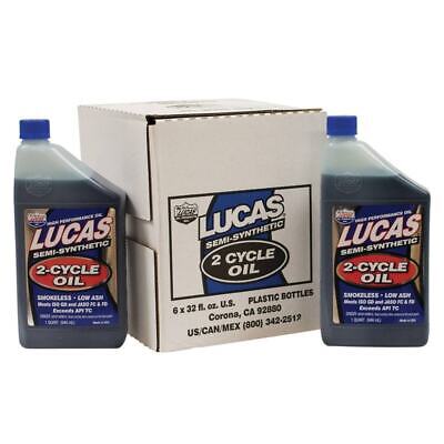 2-Cycle Semi-Synthetic Oil - 6 Bottles of 32 oz - Multi-Ratio 50:1
