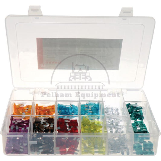 240-Piece Blade Fuse Assortment 3A-30A Standard Auto Fuses