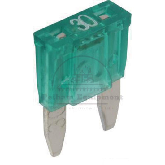 10x 30A Green Mini Blade Fuses with Warning Light 32V Pack of 10 Granit