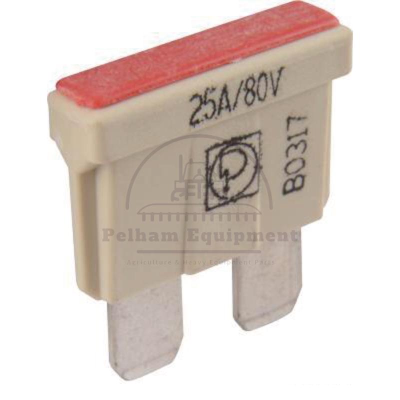 Blade Fuse 80V 25A Natural 19x19x7mm Standard Installation Material