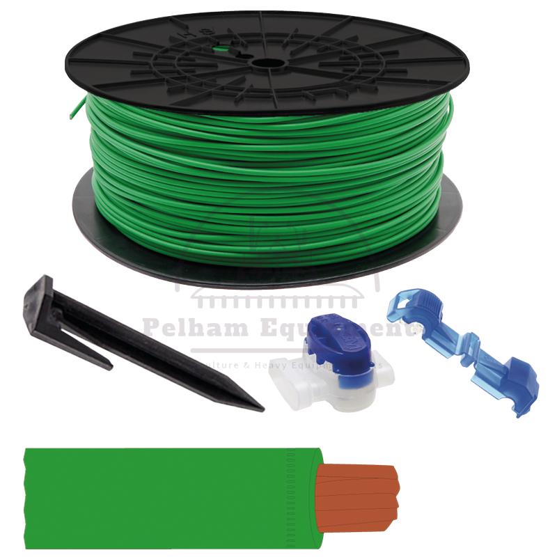 Installation Kit PREMIUM L 400m Cable 600 Pegs 3M Connectors Green