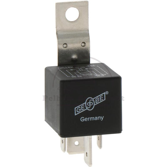12V 50A Relay 4-Pin Holder 6.3mm Plug w/ Resistor for Voltage Peaks