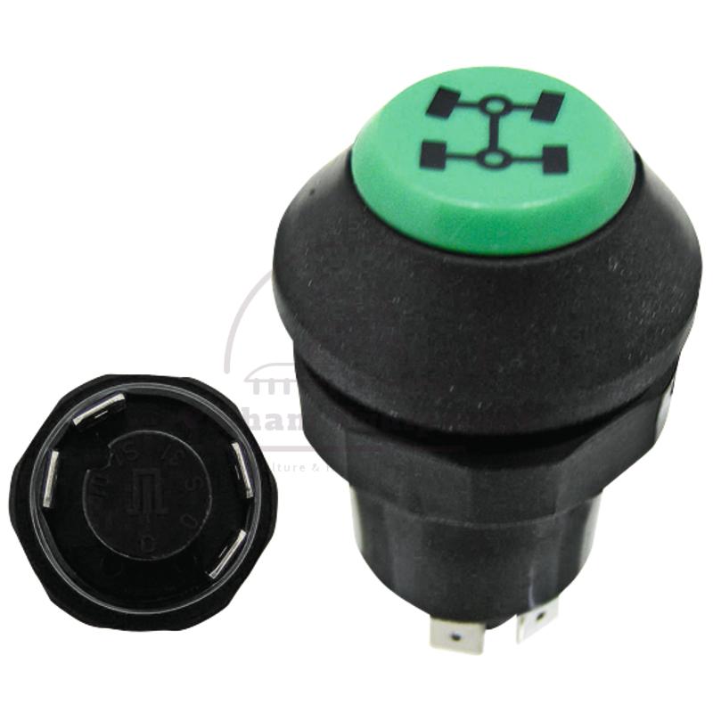 Green Push Button Switch 11245370XX for Landini & Massey Ferguson