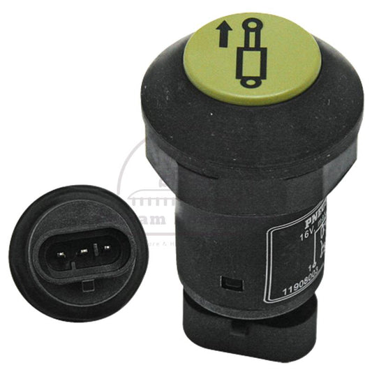 119 08 003 Green Push Button Switch for Renault Arion Axion 48V