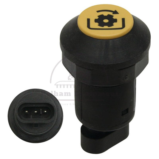 119 01 001 Yellow Push Button Switch for Renault Arion Axion PTO 48V