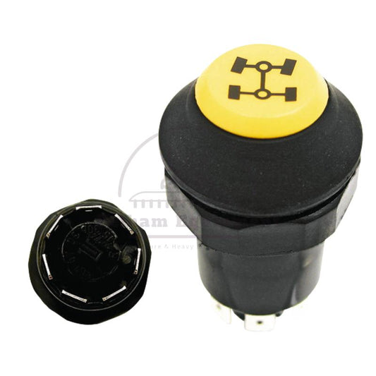 11100160XX Yellow Push Button Switch 12/24V for Massey Ferguson