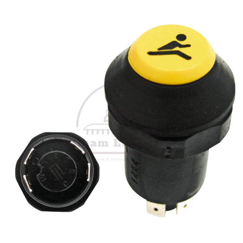 Push Button Switch 12/24V Yellow ?ÿ30mm 11245210XX 133700580010