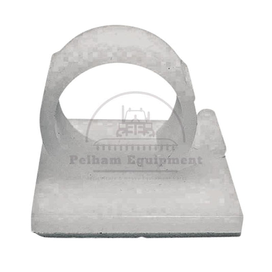 100x Self-Adhesive Polyamide Cable Clamps 9mm Natural - 123456