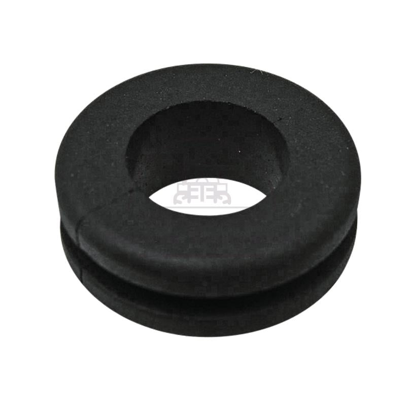 Rubber Grommet 8mm x 10mm x 14mm Black Soft PVC Double-Sided