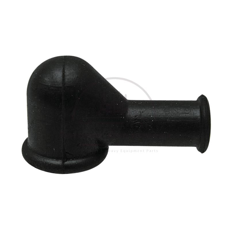 Black PVC Terminal Cap for 6mm Cable, 12mm Inner ?ÿ, 22mm Length
