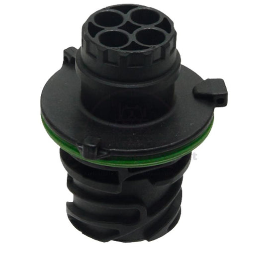 2-Pin AMP Round Plug Connector IP67/IP69K for Lights & Sensors, DIN 72585