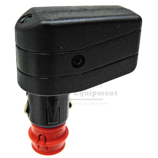 2-Pin Angled Plug Socket Connector - Durable & Reliable
