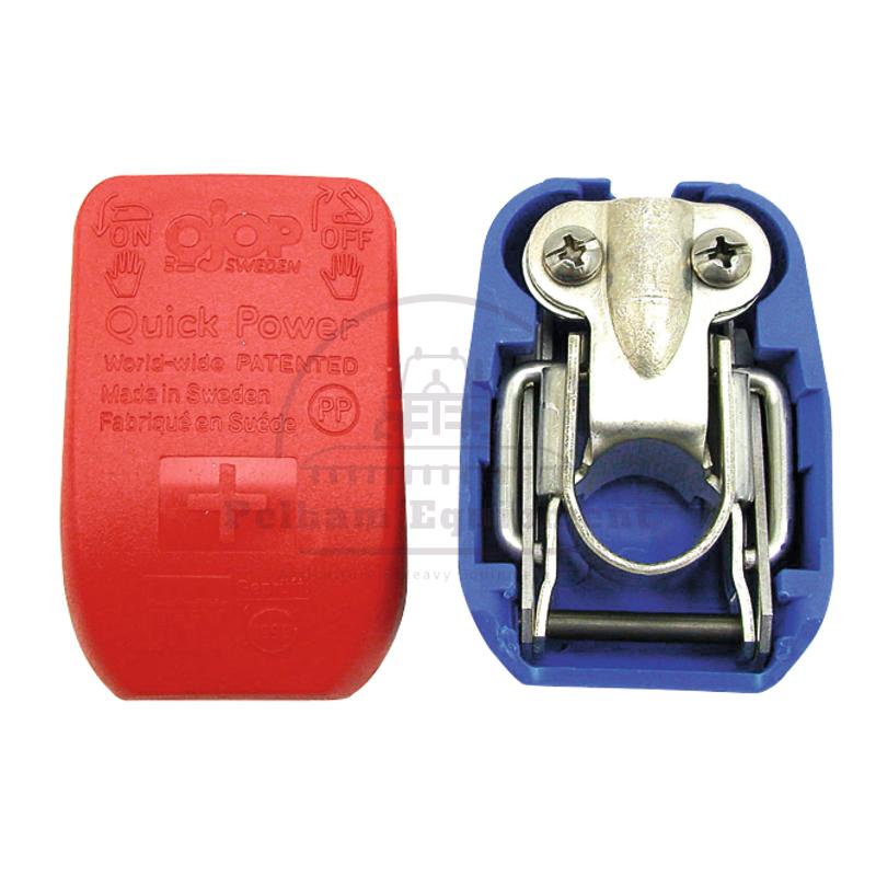 Quick-Power Battery Terminal Set for SAG/DIN, 35mm??, + & - Clamps