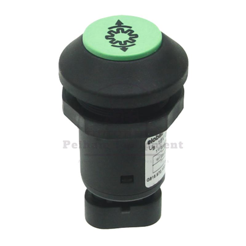 Push Button Switch 119 08 017 for Fendt 916-930, Dust & Splashproof