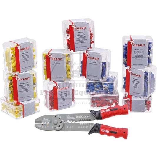 1150pc Cable Connector Set w/ KS Tools Crimping Tool, Install Kit
