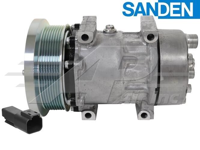 178-9570 OEM Sanden Compressor Fits CAT Dozers, Telehandlers - 1 Year Warranty