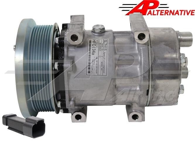 178-9570 New A/C Compressor Fits CAT Dozers, Telehandlers - 1 Year Warranty