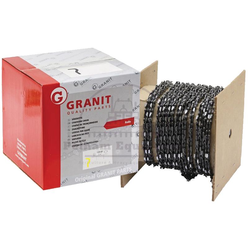 Endurance Cut 3/8" Saw Chain Roll 100ft 1632 Links Half Chisel