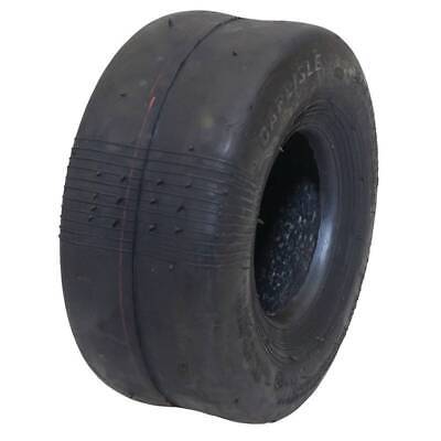 9x3.50-4 Smooth Tire 4 Ply Tubeless for Lawn & Garden Equipment