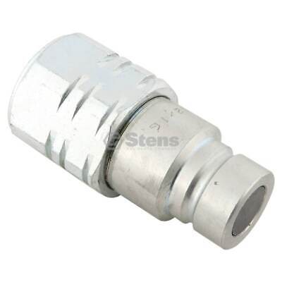 Coupler 1/2" Male Flat Face 1/2" NPT - OEM Part FEM-502-8FP