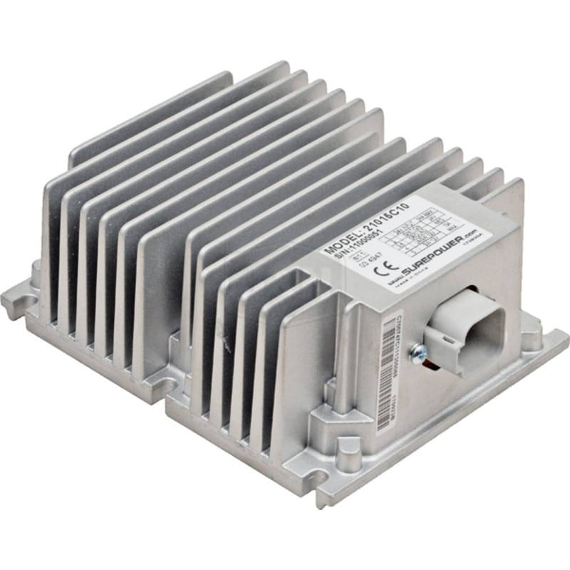 15A Power Converter 24V to 12V DC, Switched & Unswitched Output, RoHS